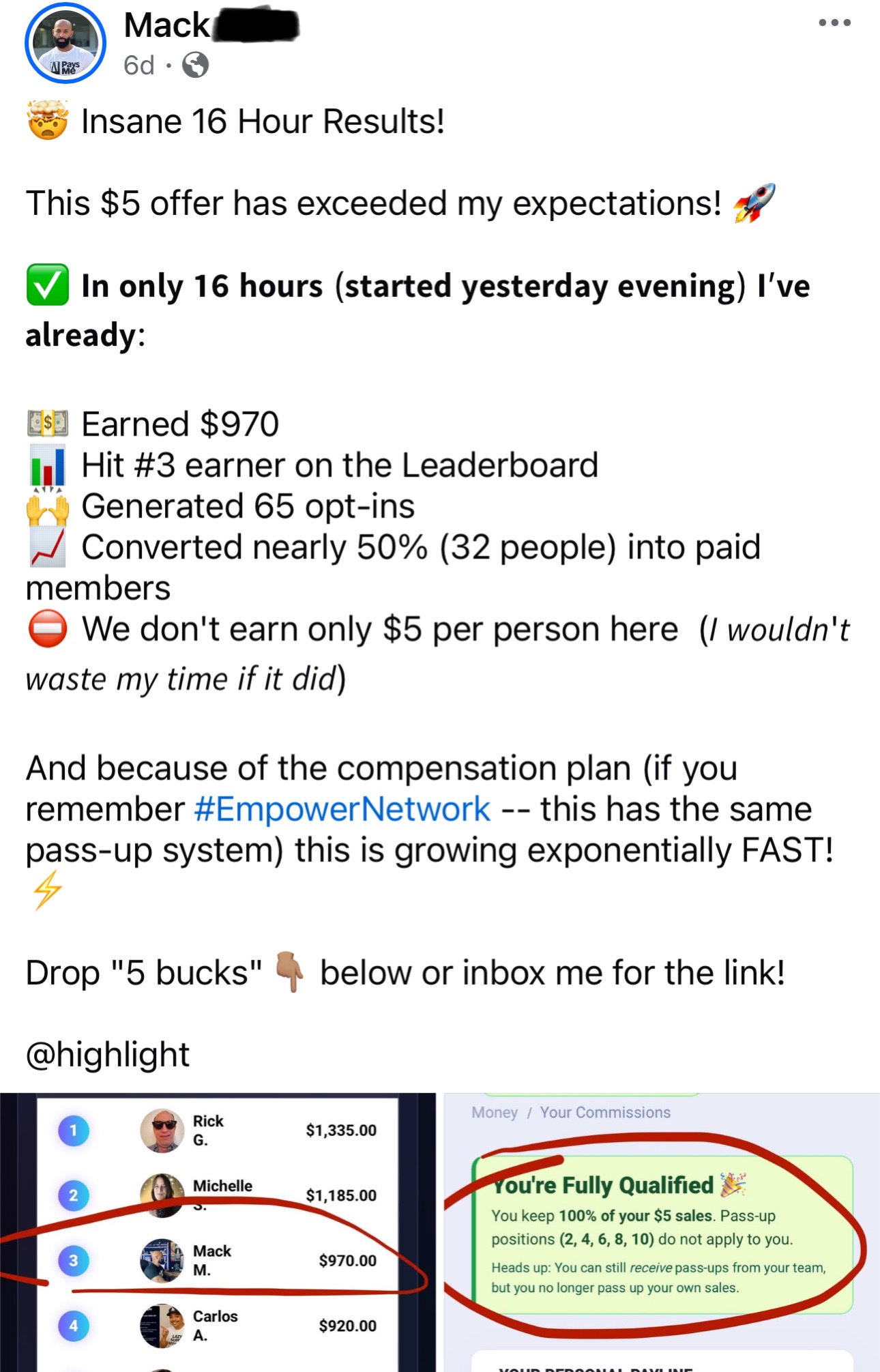 Testimonial screenshot 2